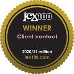 The Lex 100 - Featured Firm: Client contact