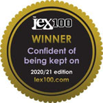 The Lex 100 - Featured Firm: Confident of being kept on