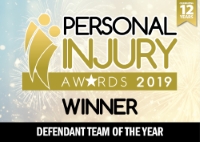 Personal Injury Awards 2019 - Defendant Team of the Year