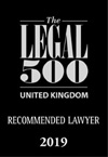 The Legal 500 - Recommended Lawyer 2019