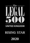 The Legal 500 - Rising Star 2020