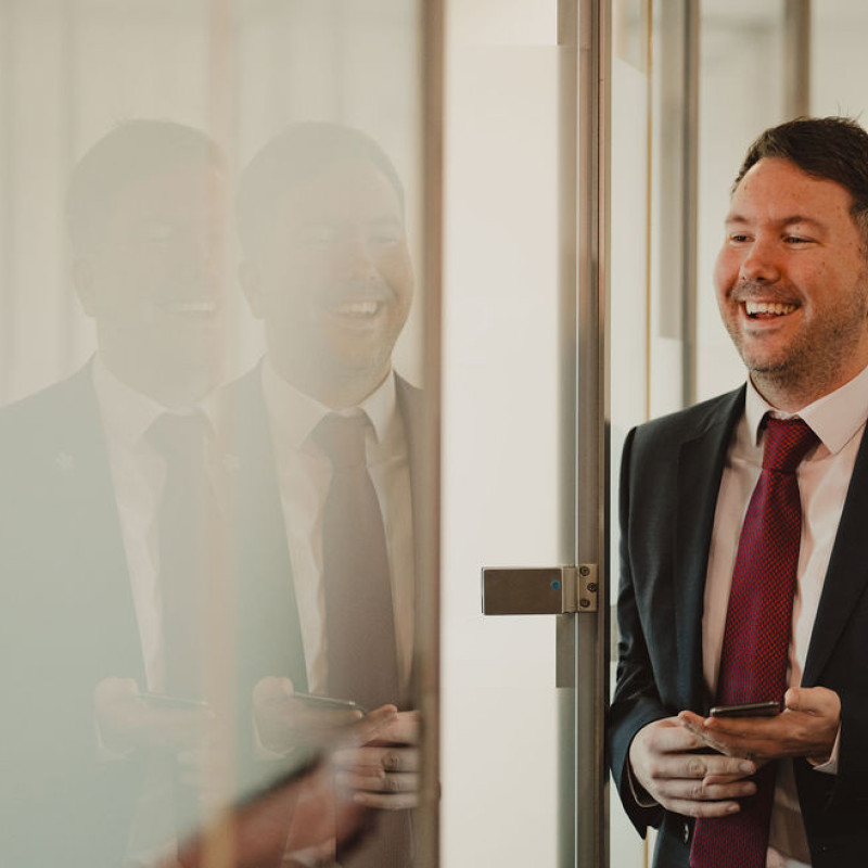 What should landlords do if a commercial tenant becomes insolvent?