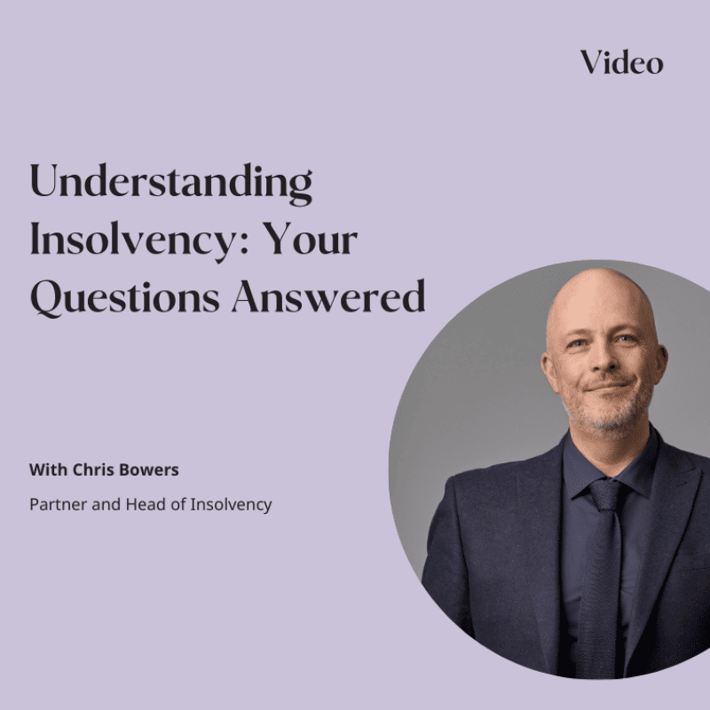 Understanding Insolvency: Your Questions Answered