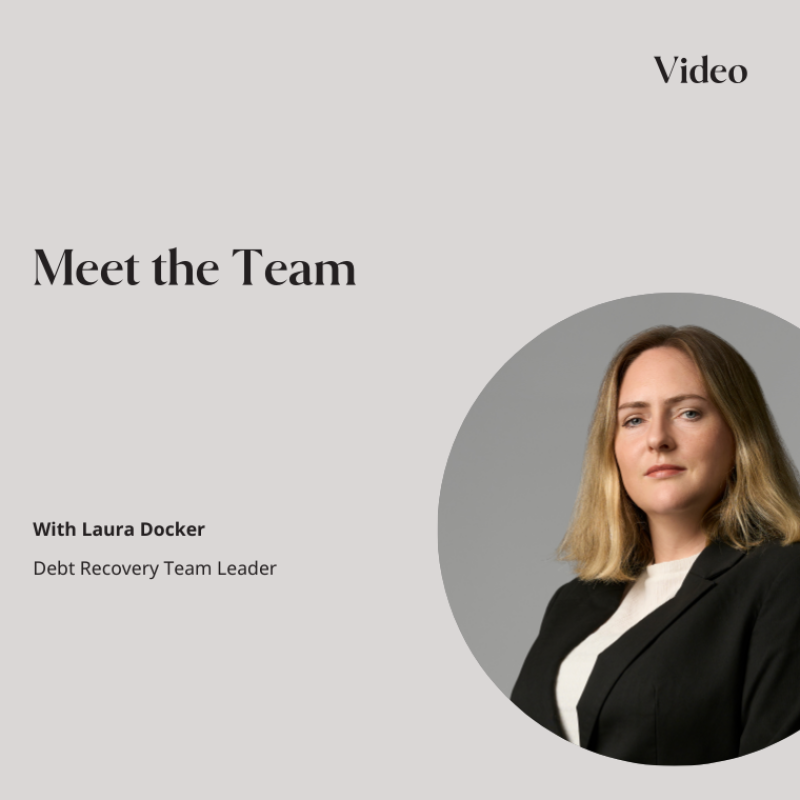 Meet Laura Docker- Debt Recovery Team Leader